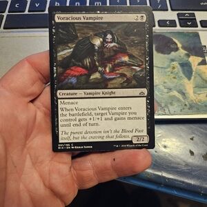 Voracious vampire magic card